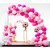 Kit 150 Balões n9+ Rosa n5+ Branca n7 Balão Bexiga Festas - Imagem 1