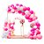 Kit 150 Balões n9+ Rosa n5+ Branca n7 Balão Bexiga Festas - Imagem 9
