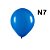 Kit Festa Balão 125 bexigas Dourada + Branca +Azul Decoração - Imagem 6