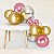 Kit Festa Balão 75 bexigas Dourada n9+ Prata n9 +Rosê Gold 5 - Imagem 1