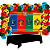 Kit Festa Harry Potter Decoração Toalha + 25 Balões + painel - Imagem 1