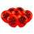 Kit festa Flamengo Decoração Painel +Balão +Fone Presente - Imagem 8