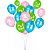 Kit festa Peppa Pig Decoração Painel +Toalha Azul + 25 Balão - Imagem 10