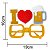 DECORAÇÃO CARNAVAL - OCULOS - EU AMO CERVEJA - Imagem 2