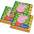 16 Guardanapos Papel Decoração Peppa Pig festa aniversário - Imagem 4