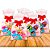 8 Sacolas Lembrancinhas Decoração PRINCESAS DISNEY Festa - Imagem 8