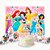 Kit Festa Princesas Aniversário Topo + Painel + 6 Display - Imagem 1