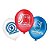 Kit Festa Capitão America Decoração Painel TNT + 25 Balões - Imagem 2