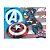 Kit Festa Capitão America Decoração Painel TNT + 25 Balões - Imagem 8