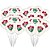 25 Bexigas balão n9 Decoração Fluminense festa Aniversário - Imagem 4