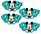 8 un Chapéu Aniversário Mickey Baby Decoração festa - Imagem 7