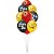 Kit festa Decoração Mickey Mouse painel Gigante + 25 Bexigas - Imagem 8