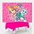Kit festa Patrulha Canina Decoração Painel GG +Toalha Rosa - Imagem 1