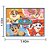 Kit festa Patrulha Canina Decoração Painel GG +Toalha Azul - Imagem 4