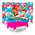 Kit festa Patrulha Canina Painel+ Toalha Rosa +25 balões - Imagem 1