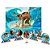 Kit festa Moana Decoração Aniversário Display +Painel + Vela - Imagem 2