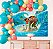 Kit Festa Moana Decoração 107 Pçs Aniversário completo - Imagem 9