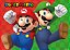 Kit festa Super Mario Decoração Painel +8 Display + 25 Balão - Imagem 4