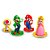 Kit Festa Super Mario Decoração Aniversá Painel + 8 Display - Imagem 5