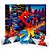Kit festa Homem Aranha decoração n2 Balão +Painel +Display - Imagem 1