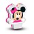 Vela Plana Minnie Baby Disney Aniversario decoração festa - Imagem 1
