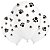 Kit Fesa Patrulha Canina Decoração Painel TNT + 25 Balão 11p - Imagem 7