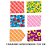 Decoração retalho Arraia festa junina adesivo julino 7cm - Imagem 6