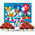 Kit Festa Decoração Sonic Painel Gigante + Forminhas+ Vela 7 - Imagem 13