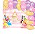 Kit Festa Princesas Decoração perfeita Painel + 25 Balões - Imagem 2
