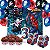 Kit Festa 427 itens Homem Aranha decoração aniversário - Imagem 2