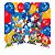 Kit festa Completo 32 pçs Decoração Sonic Aniversário - Imagem 1