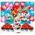 Kit Festa Patrulha Canina Vela n5 Forminha Painel GG Balão - Imagem 1