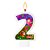Kit Festa Masha e o Urso Decoração Aniv 2 anos painel + vela - Imagem 4