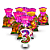 Kit Festa lembrancinha Masha E O Urso Decora vela +Sacolas - Imagem 3