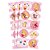 30 Adesivos redondo decoração Princesa Aurora festa Aniversá - Imagem 3