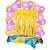 Kit festa Princesas Disney Decoração Cortina+ Balão + Toalha - Imagem 1