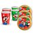 KIt Festa Super Mario Decoração aniver 16 pçs Copos + Pratos - Imagem 1