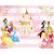 Kit festa Princesas Disney Decora Painel+ Toalha Plástica - Imagem 5