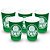 KIt Festa Palmeiras Decoração aniversá 16 pçs Copos + Pratos - Imagem 4