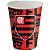 KIt Festa Flamengo Decoração aniversá 16 pçs Copos + Pratos - Imagem 5