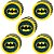 KIt Festa Batman Decoração aniversário 16pçs Copos + Pratos - Imagem 9