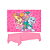 Kit festa Patrulha Canina Rosa Decoração Painel TNT + Toalha - Imagem 2