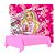 Kit festa Barbie Decora Toalha Plástica + 25 balões + Painel - Imagem 2