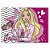 Kit festa Barbie Decora Toalha Plástica + 25 balões + Painel - Imagem 6