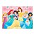 Kit festa Princesas Disney Decoração Toalha Plática + Painel - Imagem 8