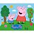 Kit festa Peppa Pig Decora Painel +Toalha Plástica+ 25 Balão - Imagem 4