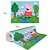 Kit festa Peppa Pig Decora Painel +Toalha Plástica+ 25 Balão - Imagem 3