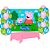 Kit festa Peppa Pig Decora Painel +Toalha Plástica+ 25 Balão - Imagem 2