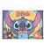 Kit festa Stitch Decoração Toalha Azul Plástica + Painel GG - Imagem 10