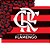 Kit festa Flamengo Decoração 25 Balões Preto + Painel TNT GG - Imagem 1
